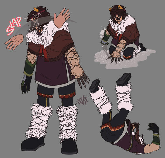 Gerd (OC) Poses | 11/18/2023