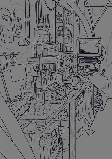 Interior sketch | 03/18/2025